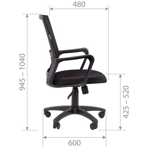 Компьютерное кресло CHAIRMAN 606 #6